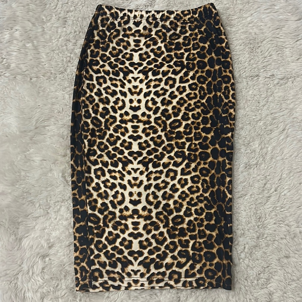New - Leopard Skirt